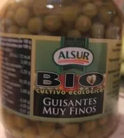 Mängden socker i Guisantes muy finos