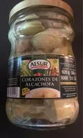Mängden socker i Corazones de alcachofa