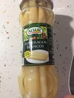 Mängden socker i Esparragos blancos