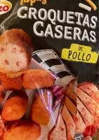 Mängden socker i Croquetas caseras de pollo