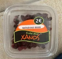 Mängden socker i Arándanos