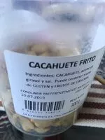 Mängden socker i Cacahuete frito