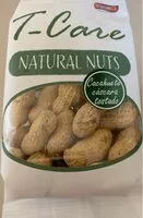 Mängden socker i Cacahuetes con cáscara