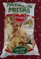 Mängden socker i Patatas fritas