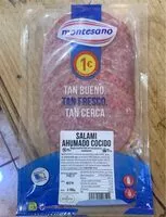 Mängden socker i Salami ahumado cocido