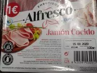 Mängden socker i Jamón cocido