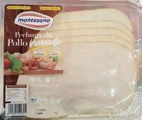 Mängden socker i Pechuga de pollo braseada