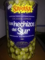 Mängden socker i Aceitunas verdes partidas aliñadas los hechizos del sur
