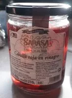 Mängden socker i Cebolla Roja en vinagre