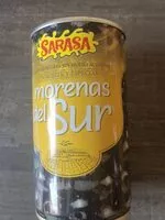 Mängden socker i Olives noires dénoyautées