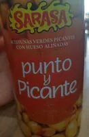Mängden socker i Punto y picante aceitunas