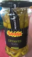 Mängden socker i Piments forts qualité première