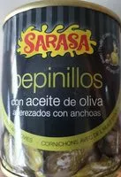 Mängden socker i Pepinillos con aceite de oliva