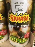 Mängden socker i Coctel aceitunas