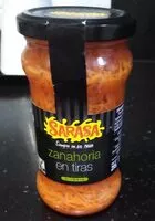 Mängden socker i Zanahoria en tiras