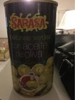 Mängden socker i Olives Verte