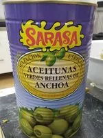 Mängden socker i Aceitunas rellenas