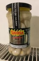 Mängden socker i Ail en vinaigre