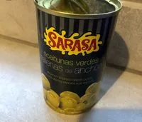 Mängden socker i Aceitunas verdes relenas de anchoa