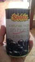 Mängden socker i Olives noires dénoyautées
