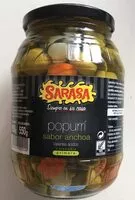 Mängden socker i Popurrí sabor anchoa