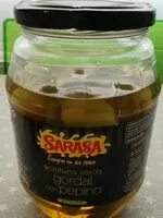 Mängden socker i Aceituna verde gordal con pepino