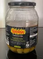 Mängden socker i olive