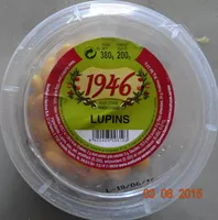 Mängden socker i Lupins