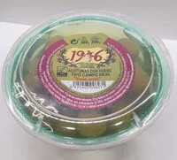 Mängden socker i Aceitunas con hueso tipo Campo Real