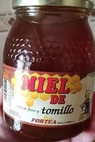 Mängden socker i Miel de tomillo