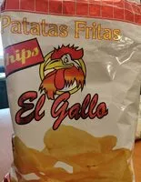Mängden socker i Patatas fritas El gallo