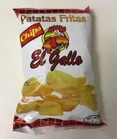 Mängden socker i Patatas fritas "El gallo"