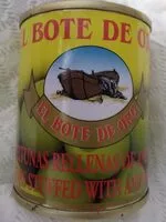 Mängden socker i Aceitunas rellenas de anchoa