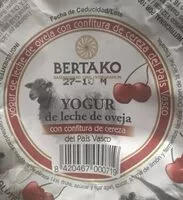 Mängden socker i Yogur de leche de oveja con confitura de cereza