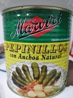 Mängden socker i Pepinillos con anchoa natural