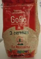 Mängden socker i Gofio de 3 cereales infantil