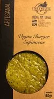 Mängden socker i Vegan burger espinacas