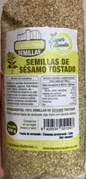 Mängden socker i Semillas de sésamo tostado