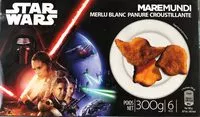 Mängden socker i Merlu Blanc Panure Croustillante Star Wars