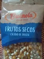 Mängden socker i Frutos secos (maiz palomitas)
