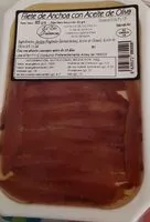 Mängden socker i Filete de anchoa con aceite de oliva