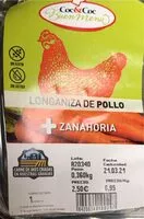 Mängden socker i Longaniza de Pollo + Zanahoria