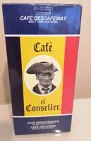 Mängden socker i Café descafeinado