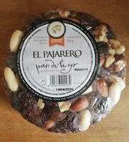 Mängden socker i Pan de higo almendrado