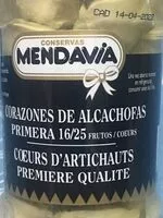 Mängden socker i Alcachofas Mendavia