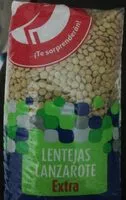 Mängden socker i Lentejas Lanzarote extra