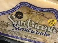 Mängden socker i Queso semicurado San Vicente