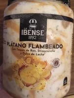Mängden socker i Helado plátano flambeado