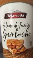 Mängden socker i Helado de turron guirlache