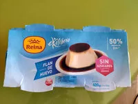 Mängden socker i Flan de huevo sin azúcares